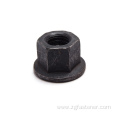 Hexagon with medium nuts black oxide DIN6331